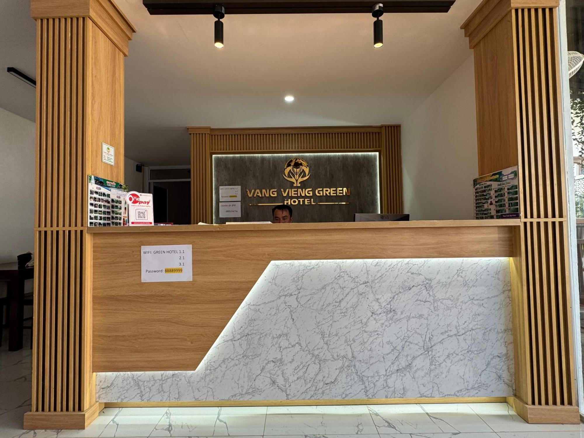 Vang Vieng Green Hotel エクステリア 写真